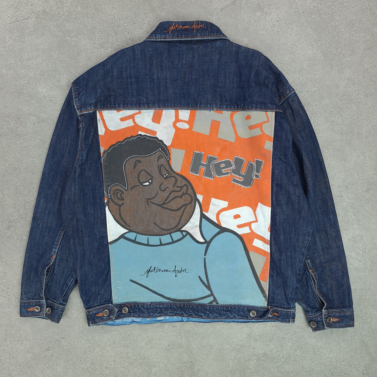 2001 FUBU Platinum Denim Jacket