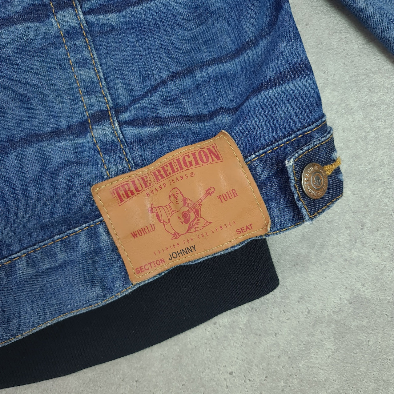 2001 FUBU Platinum Denim Jacket