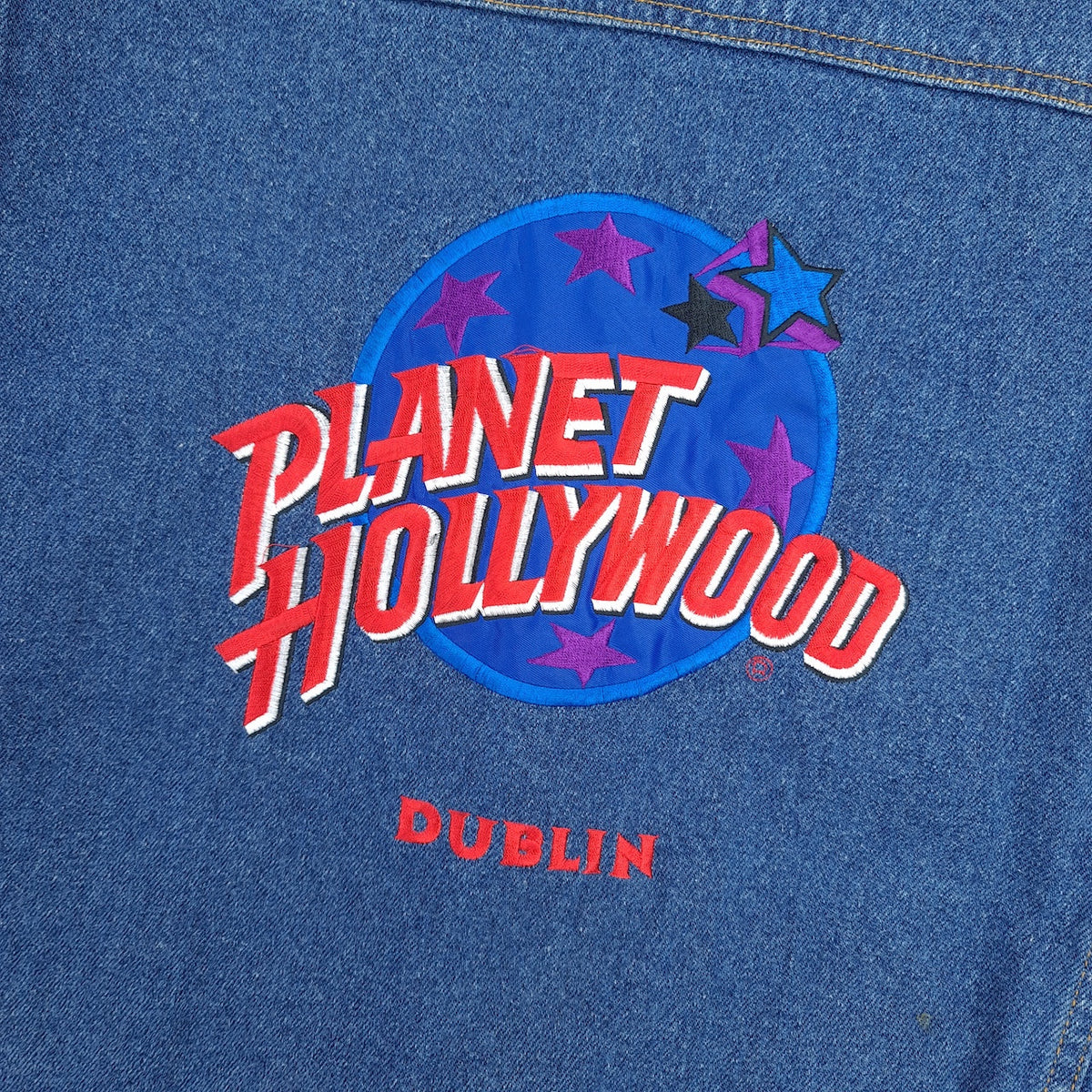 1991 PLANET HOLLYWOOD Denim Jacket