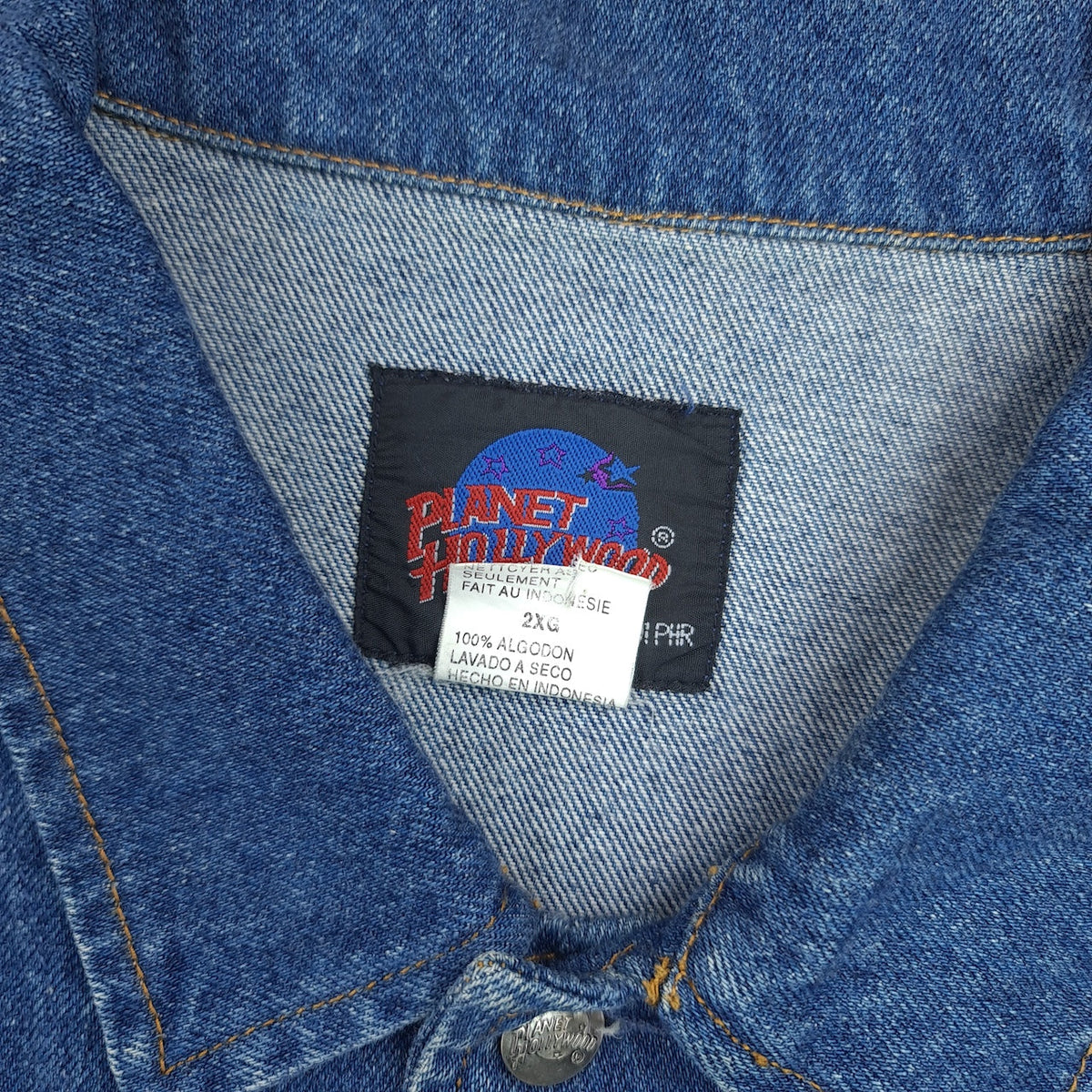 1991 PLANET HOLLYWOOD Denim Jacket