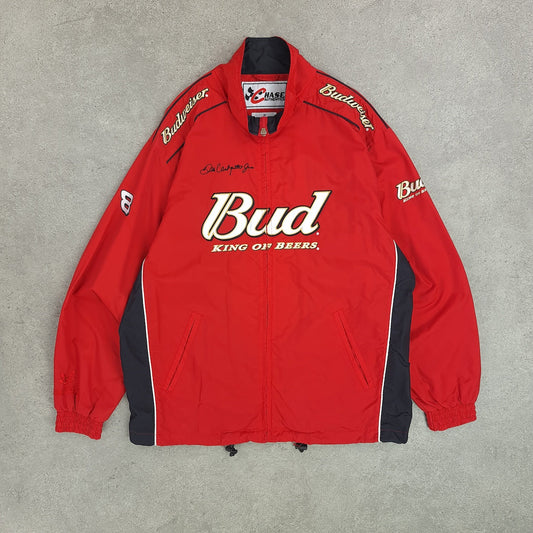 BUD RACING NASCAR Nylon Jacket