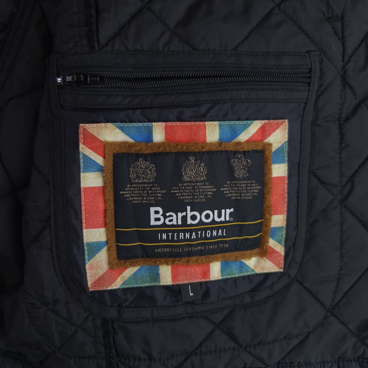 Barbour International Ariel Profile Quilted Jacket