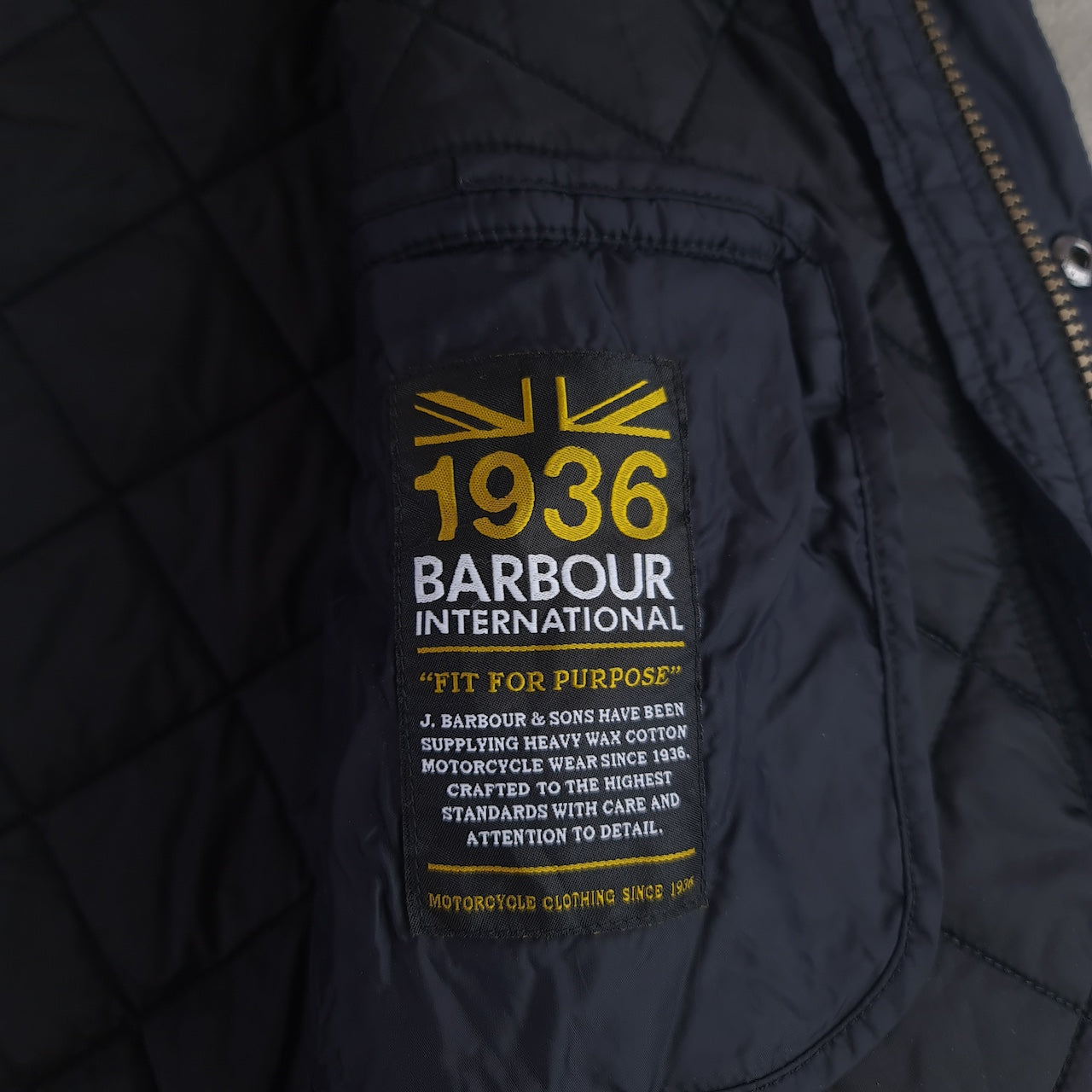 Barbour International Ariel Profile Quilted Jacket