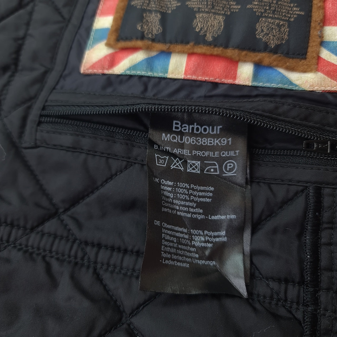 Barbour International Ariel Profile Quilted Jacket