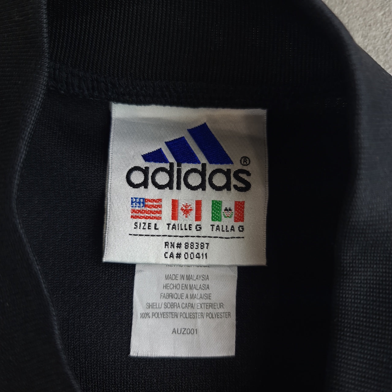 Vintage Adidas Atlas Boxing Short Sleeve Pop Button Shirt