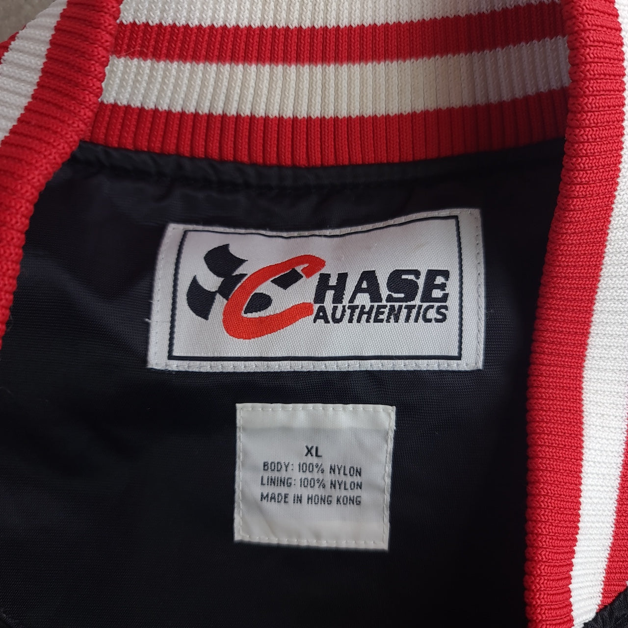 2000 Chase Authentics Nascar Bomber Jacket