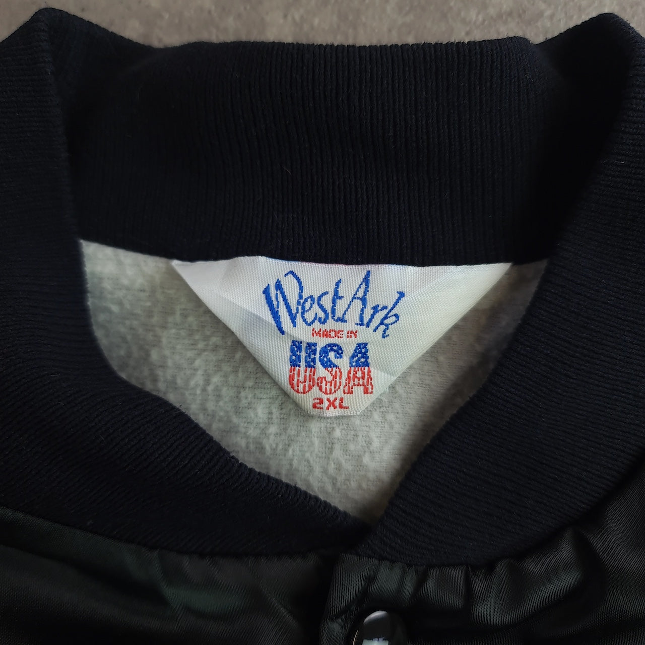 Vintage West Ark USA Chevrolet Blazer Satin Bomber Jacket