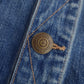 True Religion Daltry Snake Eyes Denim Trucker Jacket