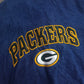 Vintage Lee Packers Miller Denim Varsity Jacket