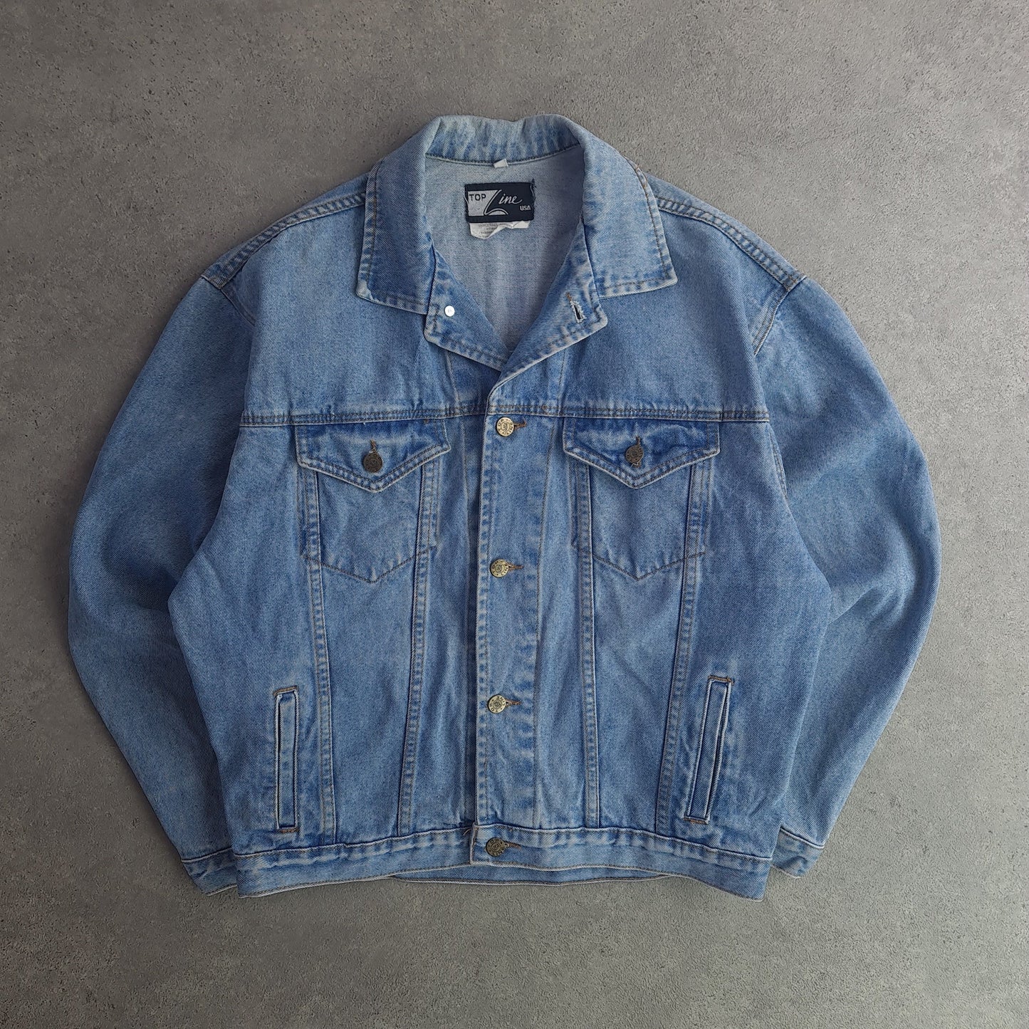 Vintage Top Line Looney Tunes Denim Trucker Jacket