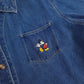 Vintage Disney Store Mickey Long Denim Jacket