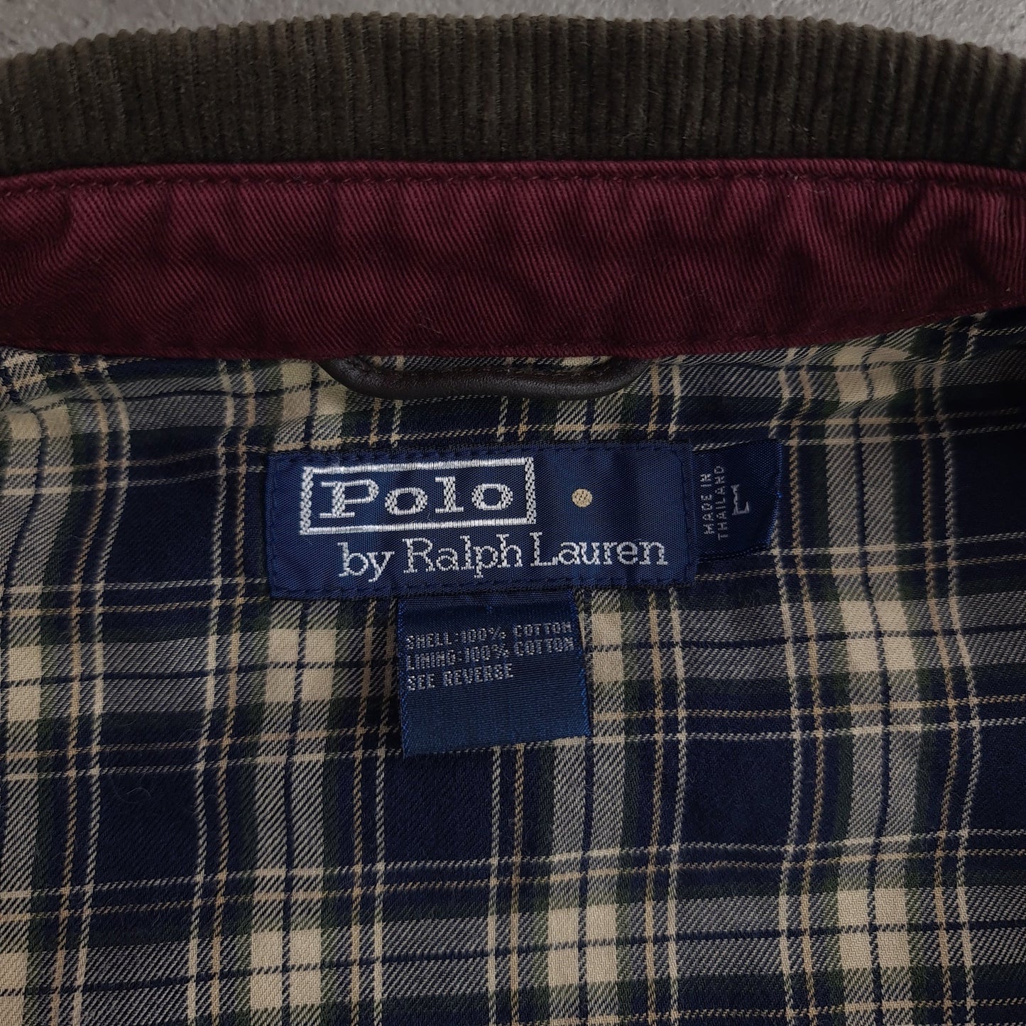 Ralph Lauren Lined Harrington Jacket