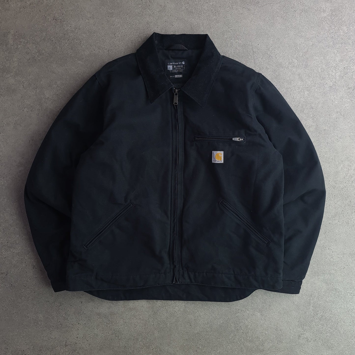 Carhartt 103828 BLK Blanket Detroit Jacket
