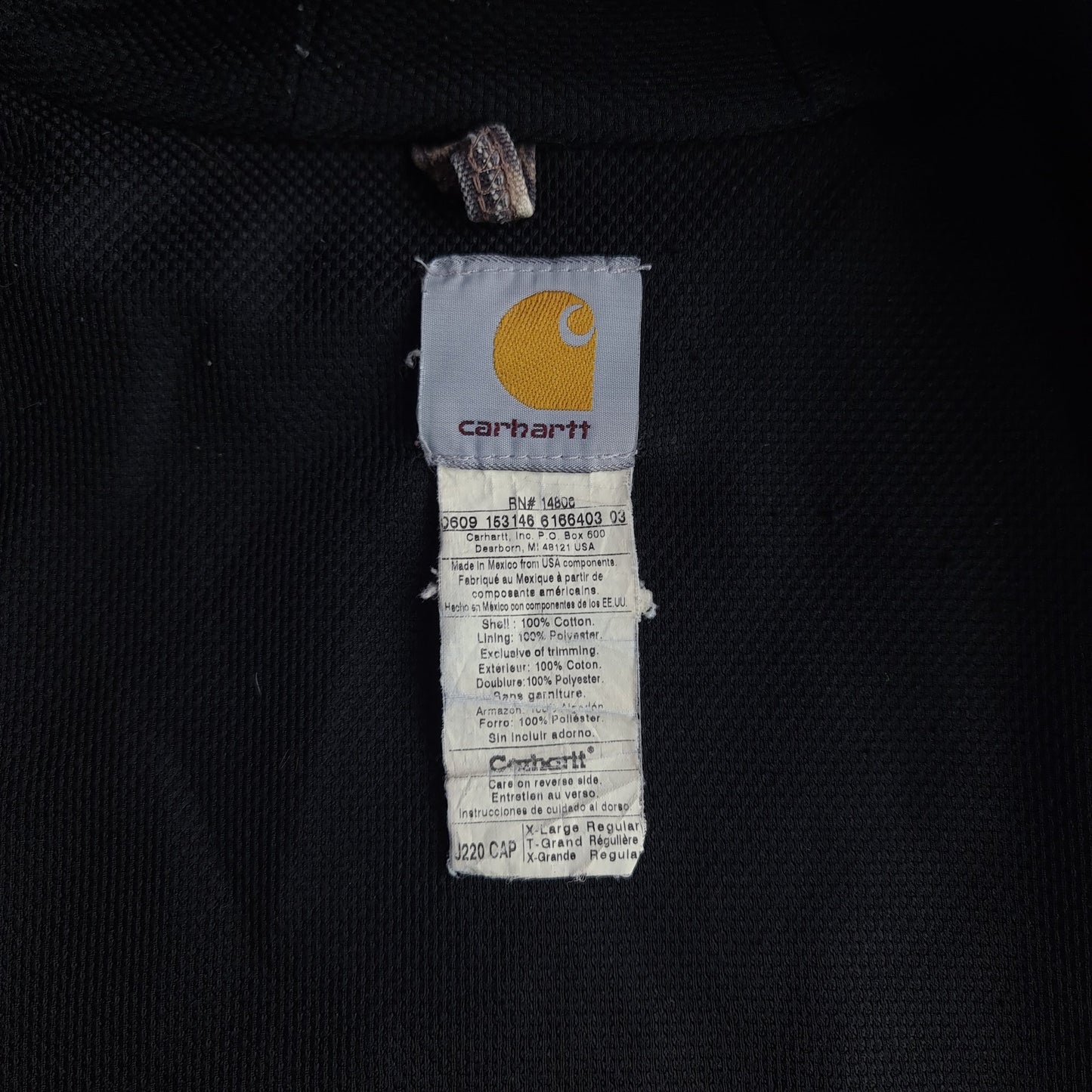 Carhartt J220 CAP Realtree Camo Active Jacket