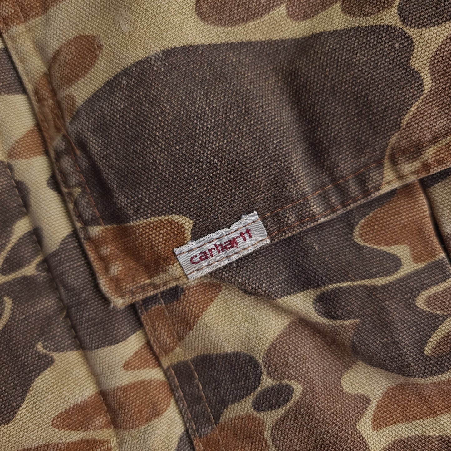 80s Carhartt CT123 Thinsulate Camo Workwear Jacket