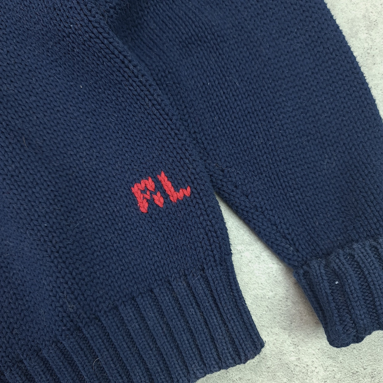 RALPH LAUREN USA Flag Knit Jumper