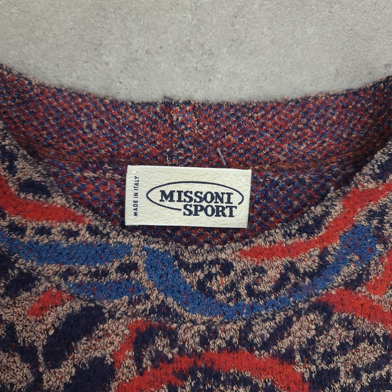 MISSONI Patterned Knit Jumper