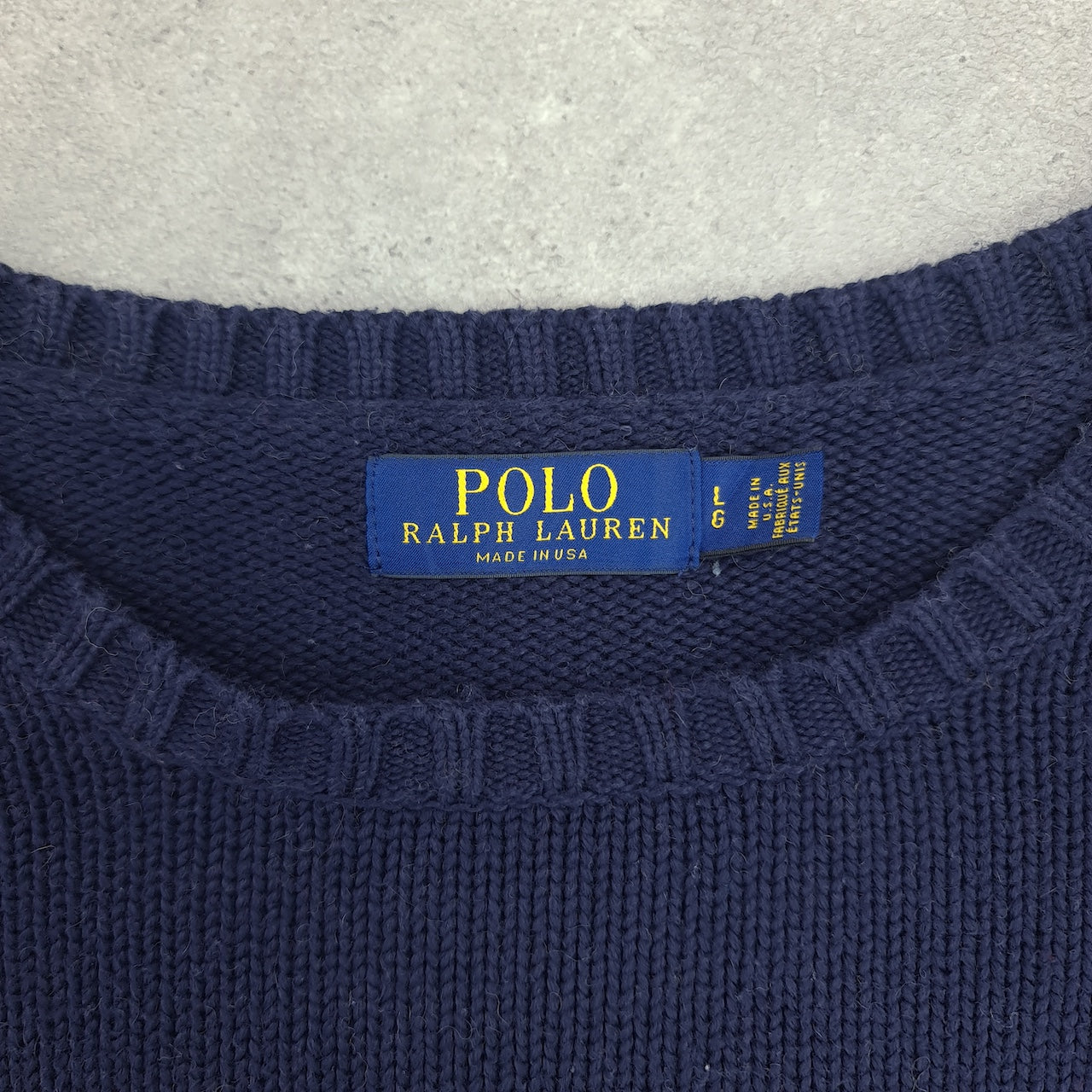 RALPH LAUREN USA Flag Knit Jumper