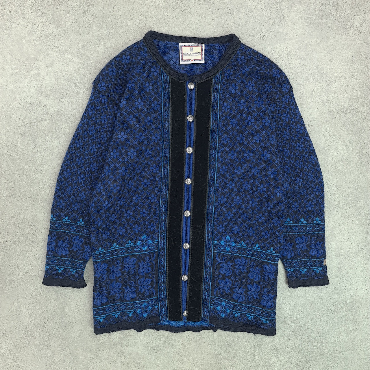 DALE OF NORWAY Wool Long Cardigan