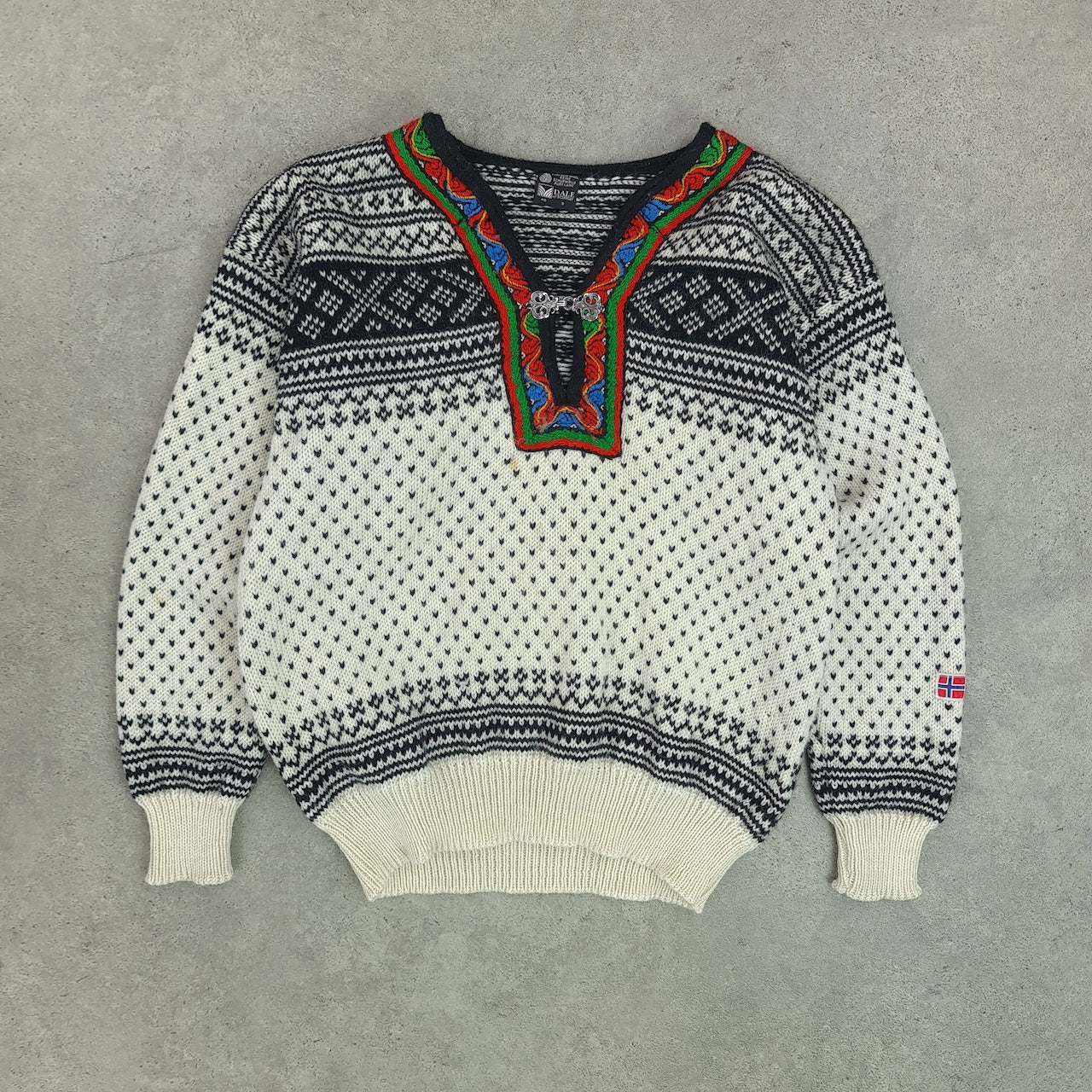 DALE OF NORWAY Setesdal Wool Cardigan