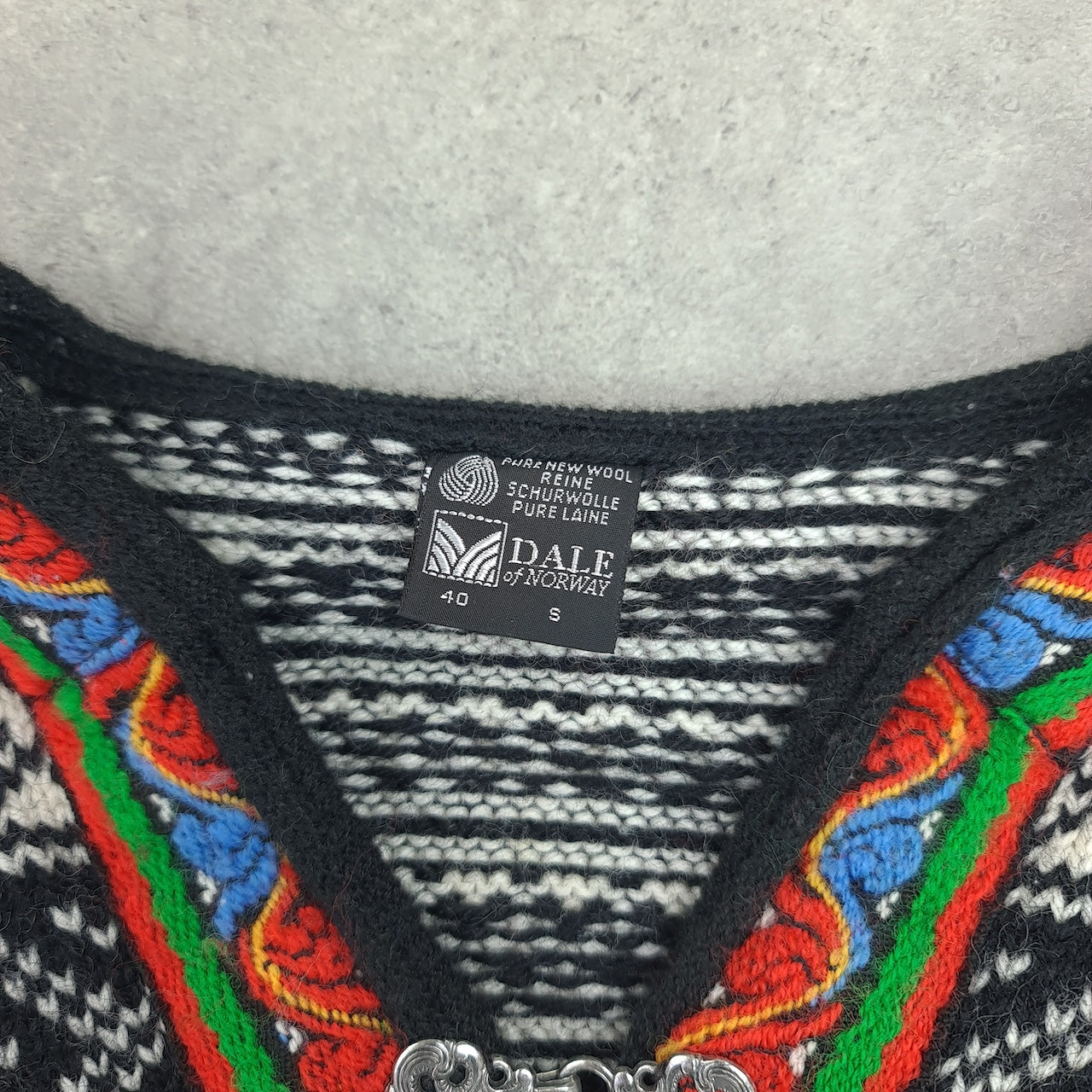 DALE OF NORWAY Setesdal Wool Cardigan