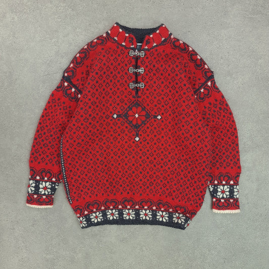 DALE OF NORWAY Setesdal Wool Sweater