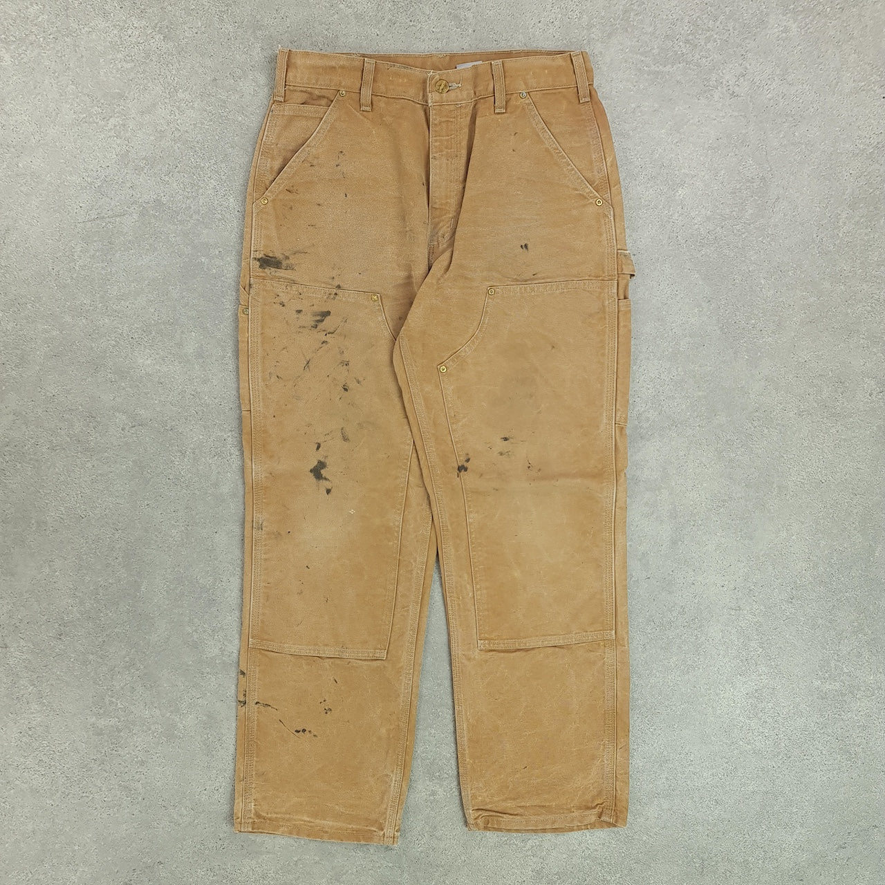 CARHARTT Distresssed Double Knee Carpenter Pants