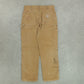 CARHARTT Distresssed Double Knee Carpenter Pants