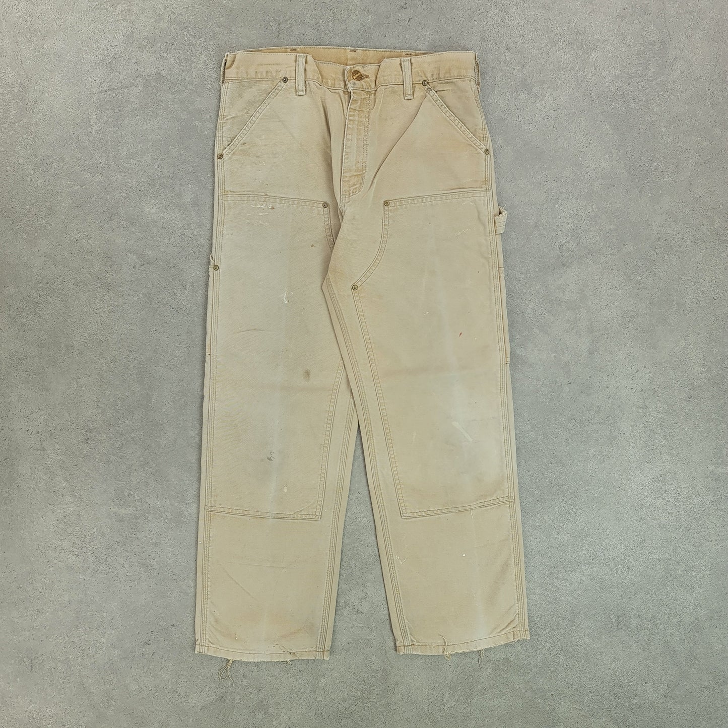 CARHARTT Distressed Double Knee Carpenter Pants