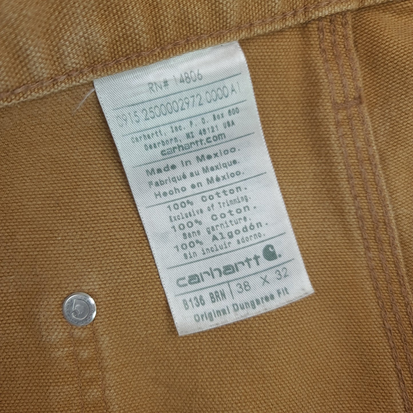 CARHARTT Double Knee Carpenter Pants