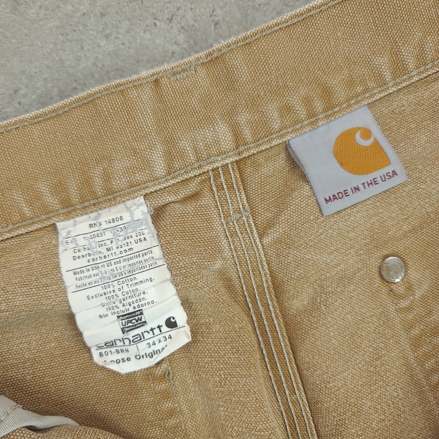 CARHARTT Double Knee Carpenter Pants