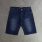Avirex Y2K Denim Jort Shorts