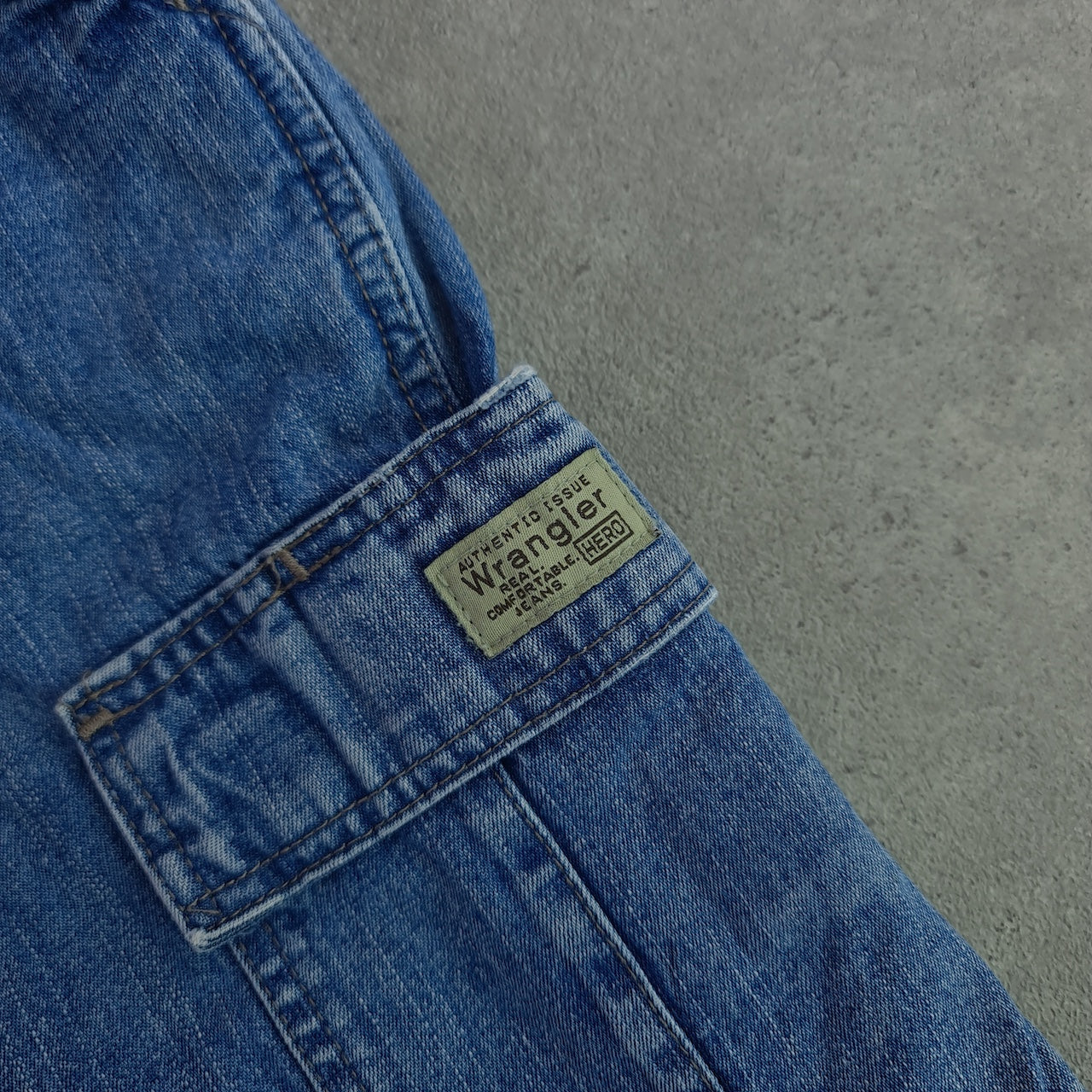 Wrangler Denim Jort Shorts