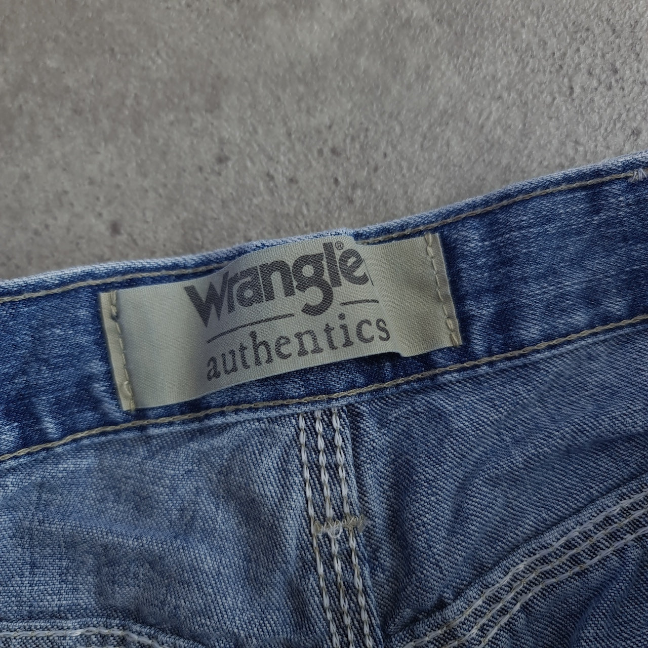 Wrangler Denim Jort Shorts