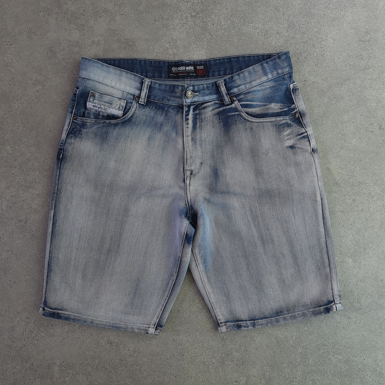 Ecko Unltd Y2K Baggy Denim Shorts/Jorts