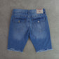 True Religion Y2K Ricky Relaxed Straight Denim Shorts/Jorts