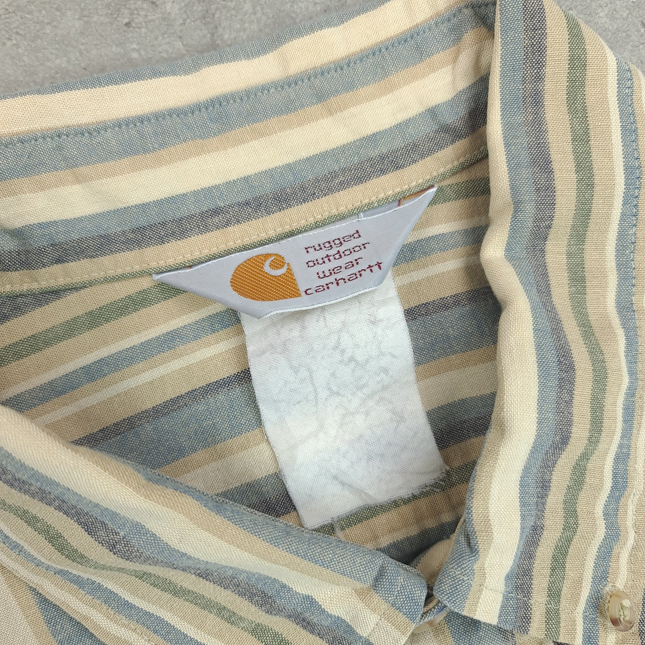 CARHARTT Short-Sleeve Striped Shirt