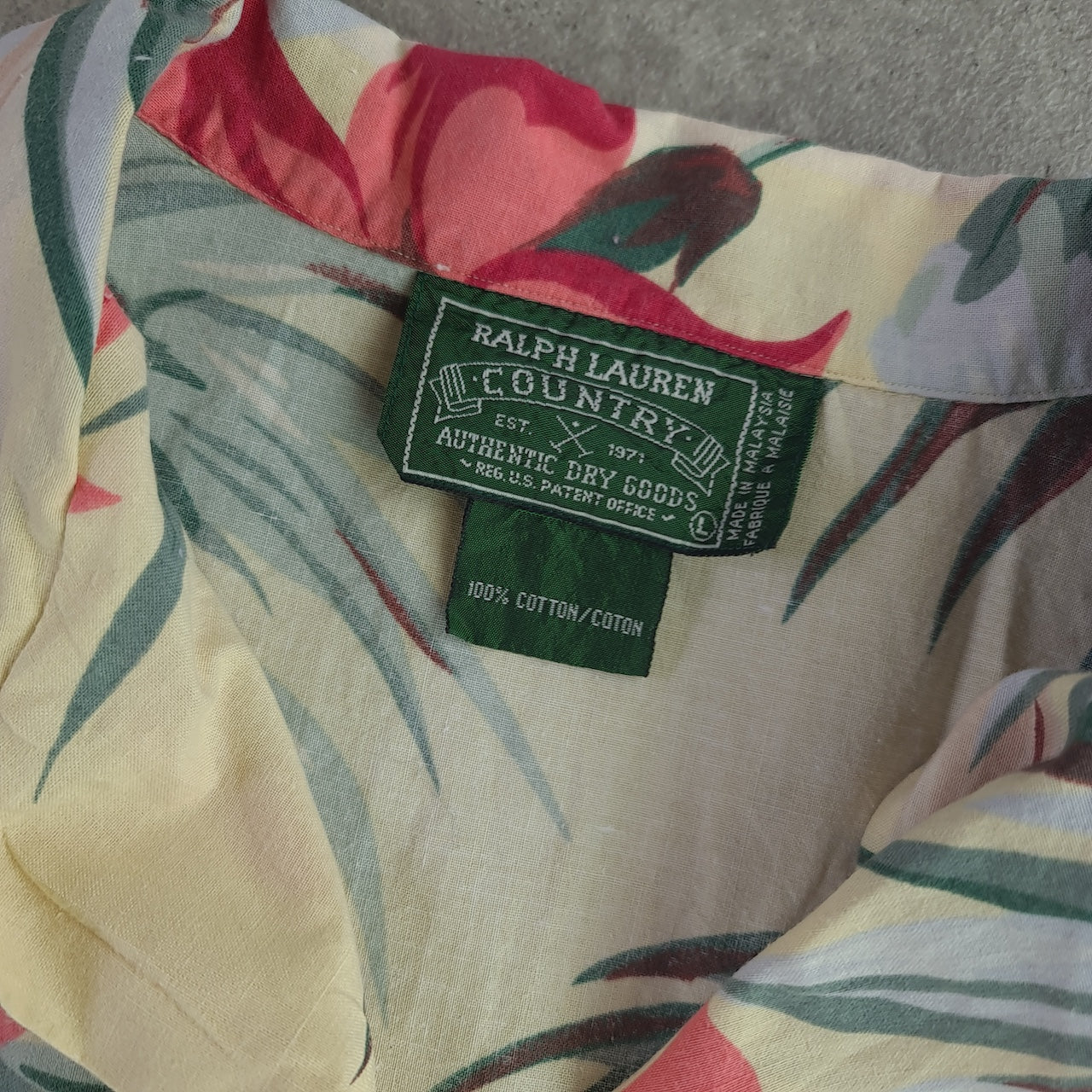 Ralph Lauren Hawaiian Shirt