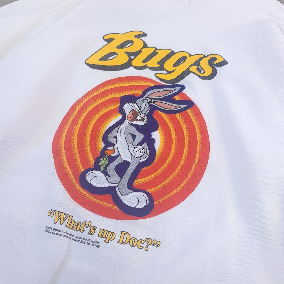 1992 BUGS BUNNY What's Up Doc Sweatshirt