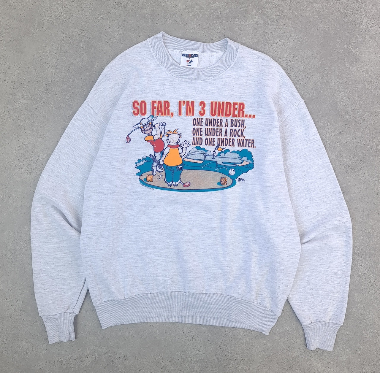 Golf "So Far, I'm 3 Under" Sweatshirt