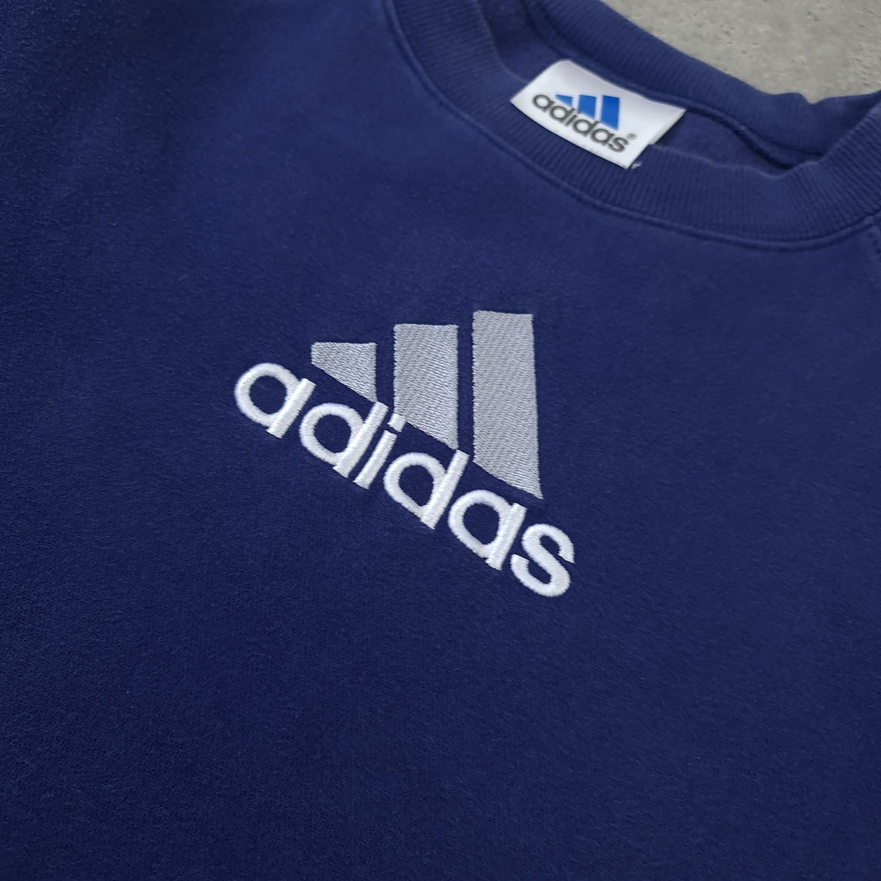 90s ADIDAS Spell Out Sweatshirt