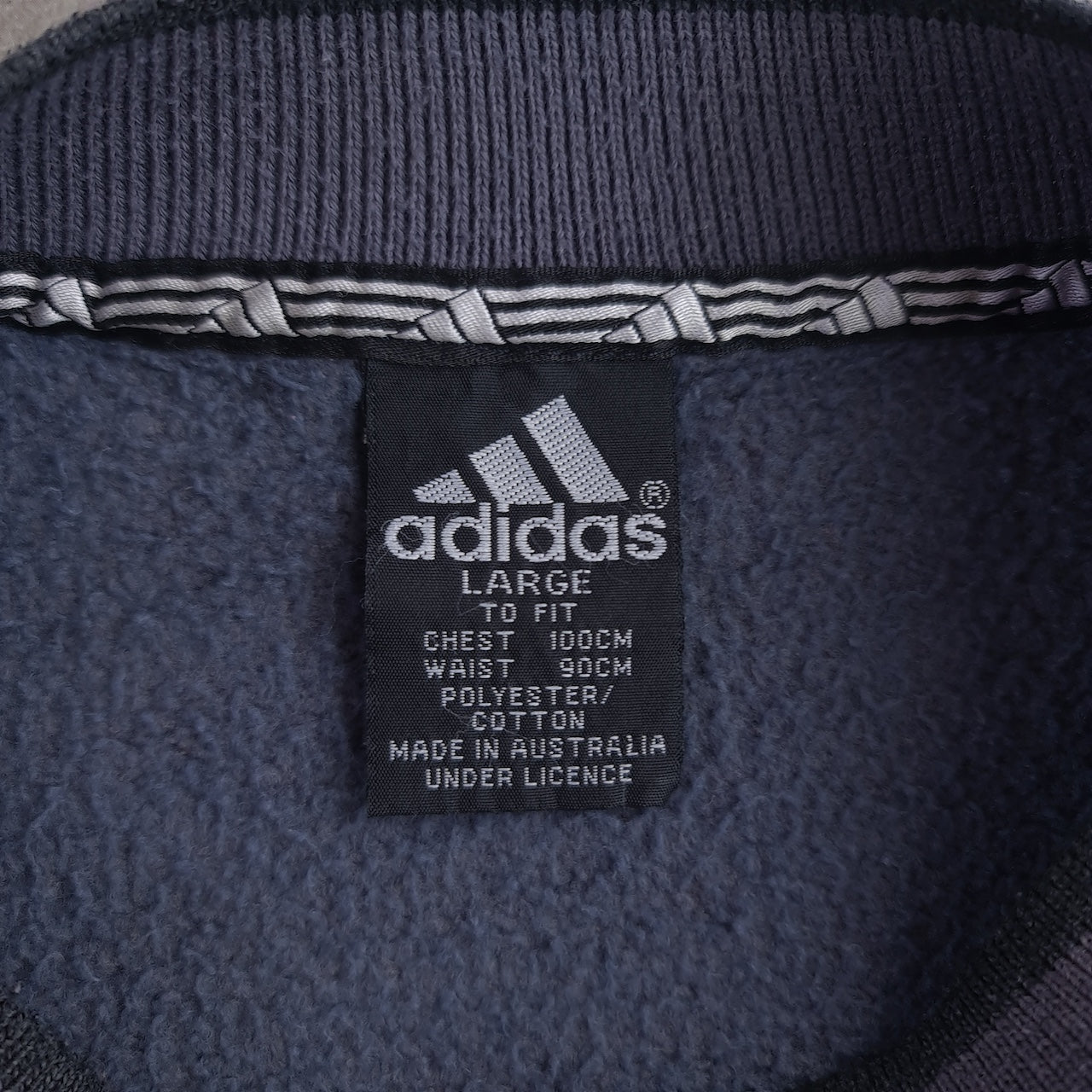 90s Adidas Spell Out Embroidered Sweatshirt