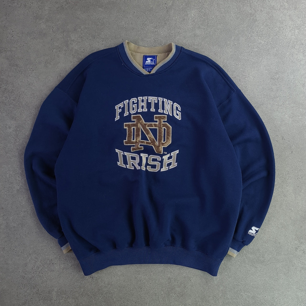 Vintage Starter Notre Dame Fighting Irish Sweatshirt
