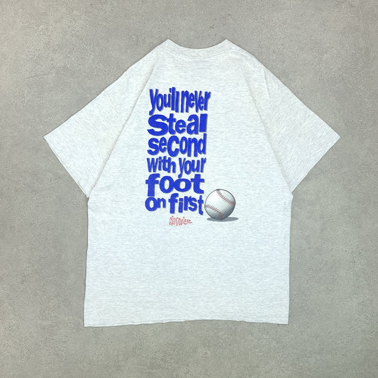 NO FEAR 'Never Steal Second' T-Shirt
