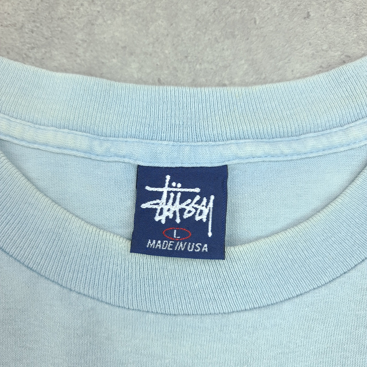 STUSSY Logo Print T-Shirt