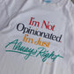 Vintage Opinionated Single Stitch T-Shirt