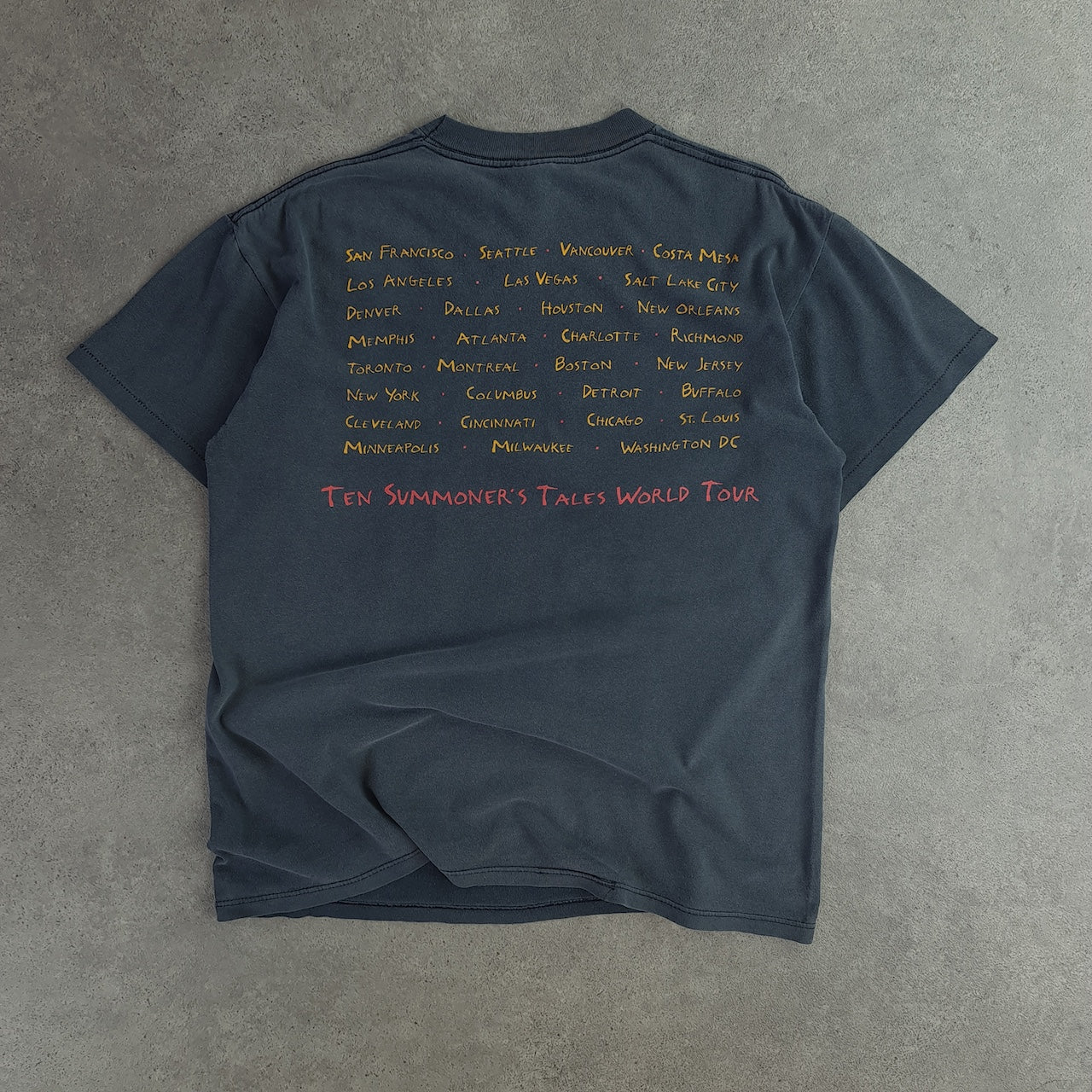 RARE Sting Ten Summoners Tales T-Shirt
