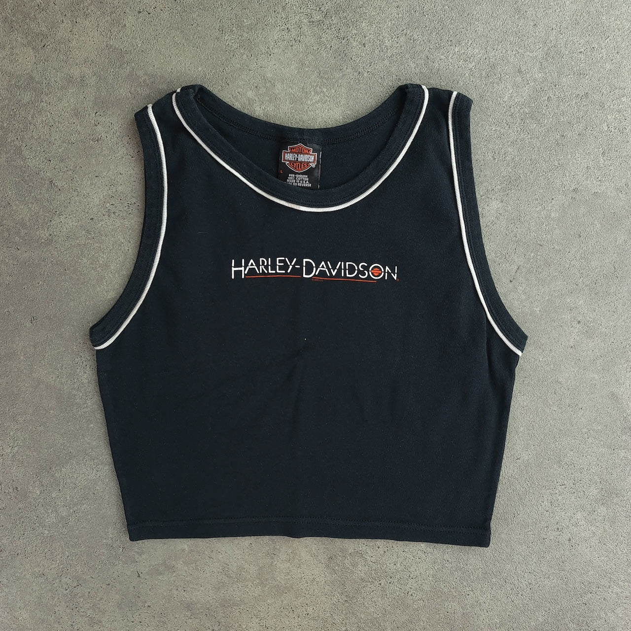 Y2K 2002 Harley Davidson Sturgis Vest Top
