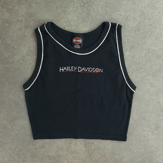Y2K 2002 Harley Davidson Sturgis Vest Top