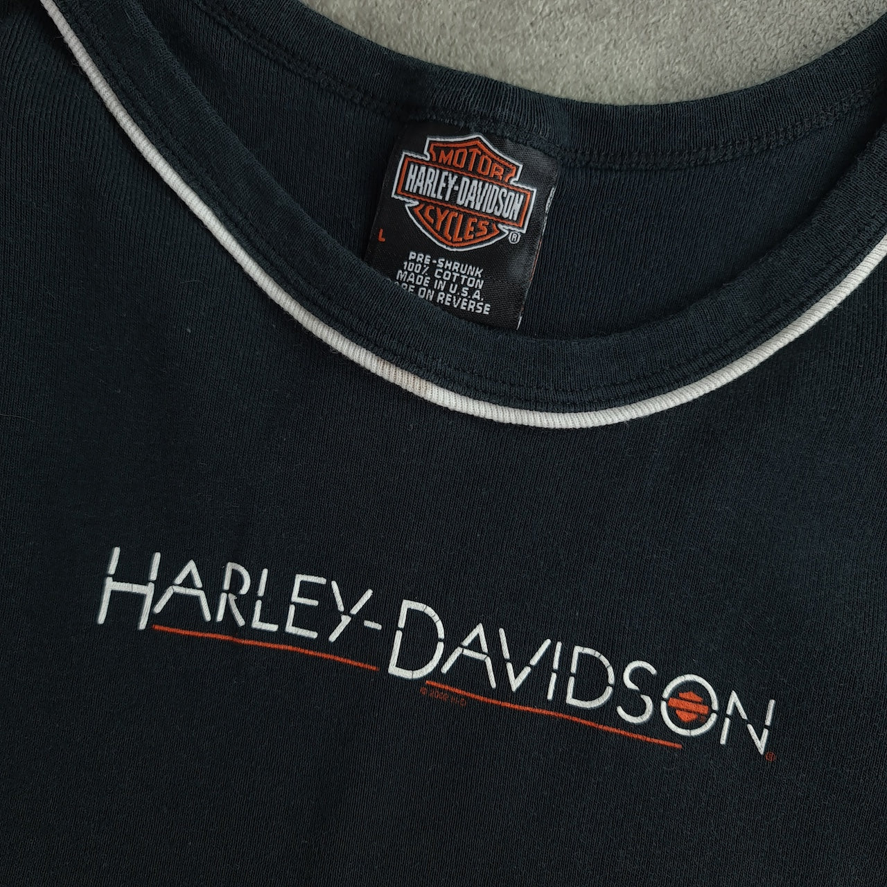 Y2K 2002 Harley Davidson Sturgis Vest Top